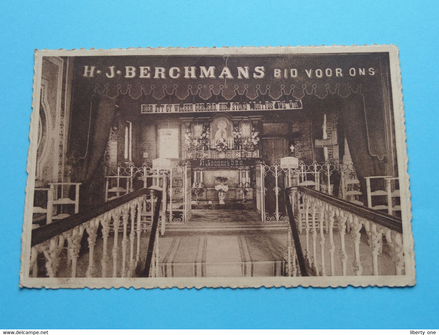 Geboortekamer Van Den H. J. Berchmans / Intérieur Chapelle > Diest ( Edit. E Uten ) Anno 19?? ( Zie / Voir Photo ) ! - Diest