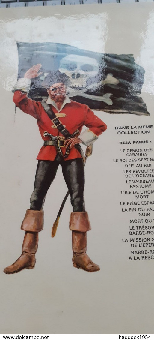Barbe-rouge à La Rescousse Le Démon Des Caraibes CHARLIER HUBINON éditions Du Lombard 1972 - Barbe-Rouge