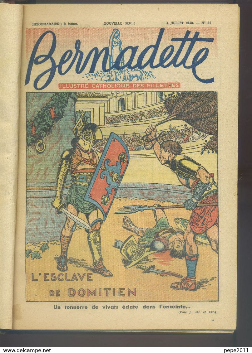 Album BERNADETTE 1948 - Recueil N°2 (du N°83 Au N°108) - Les Naufragés De La Belle Espérance - Bernadette