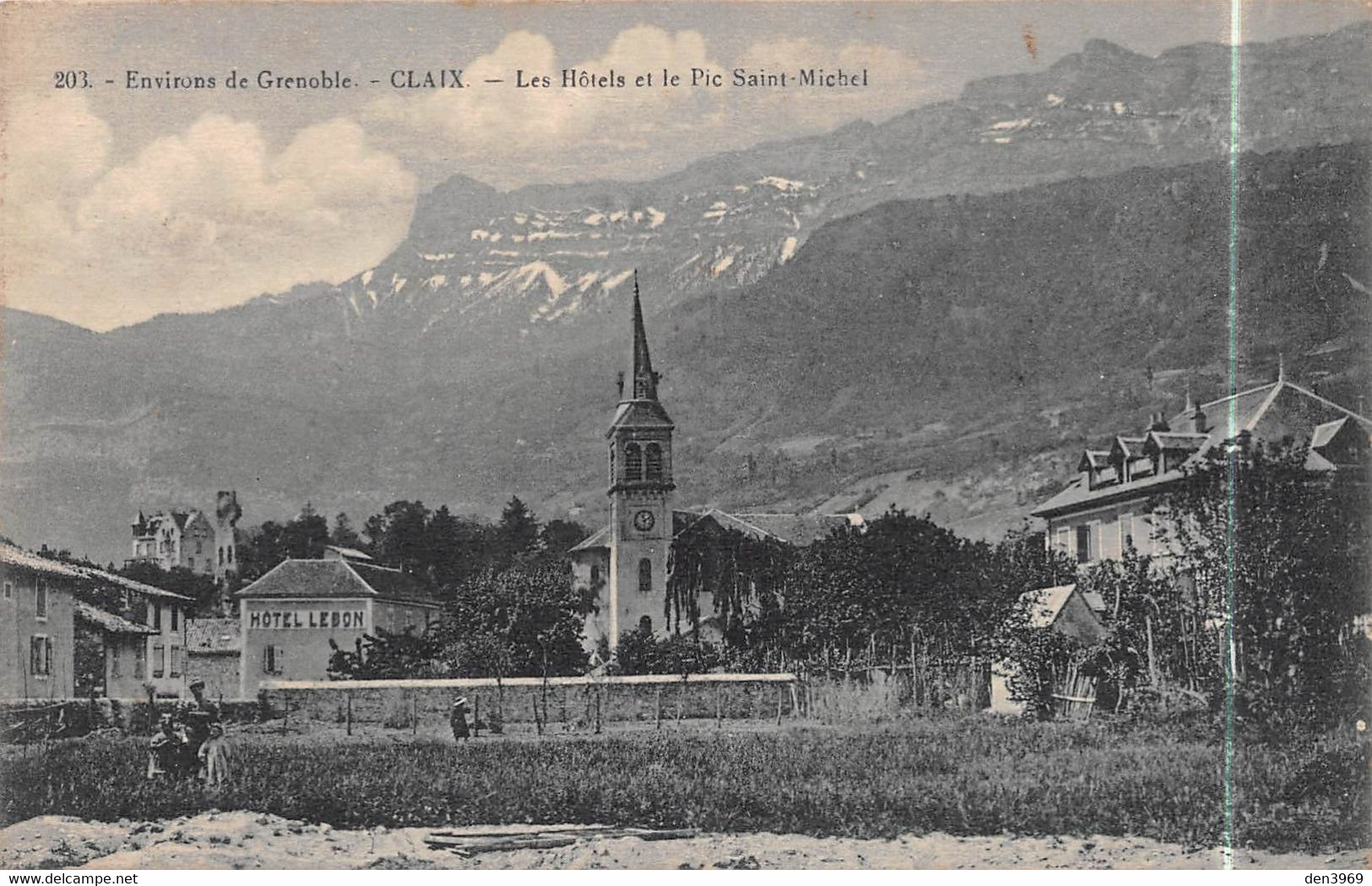 CLAIX (Isère) - Les Hôtels Et Le Pic Saint-Michel - Hôtel Lebon - Environs De Grenoble - Claix