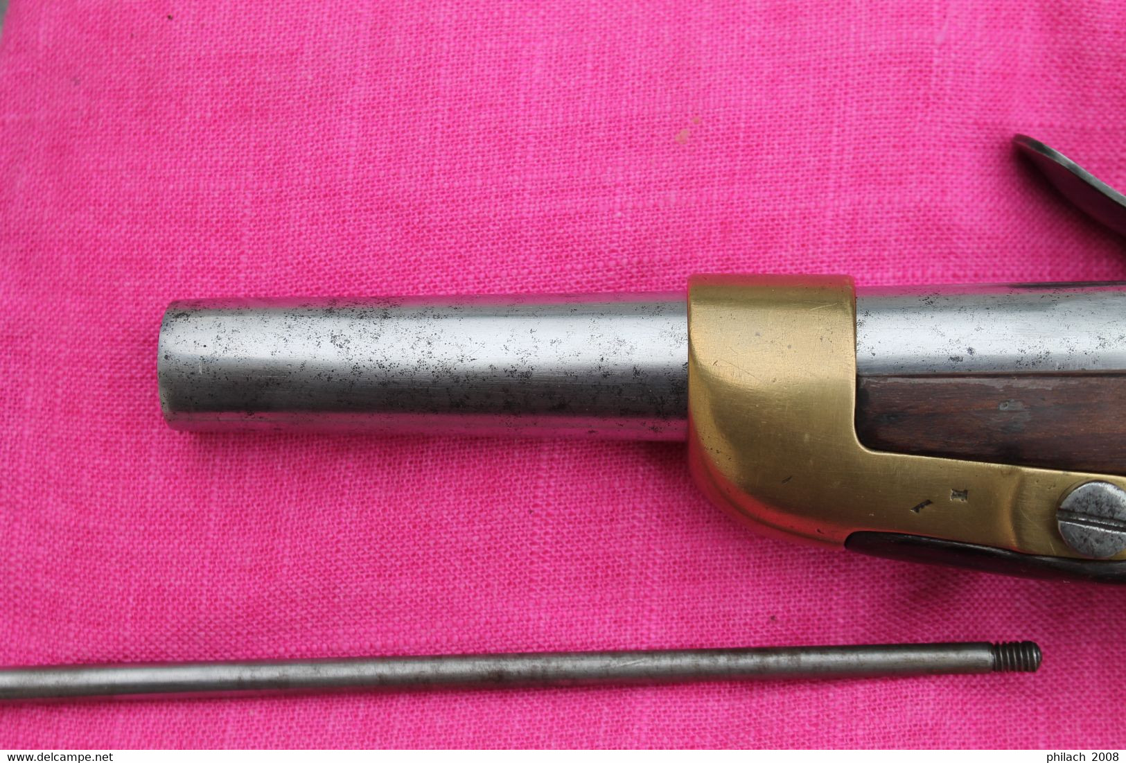 PISTOLET A SILEX MODELE 1822