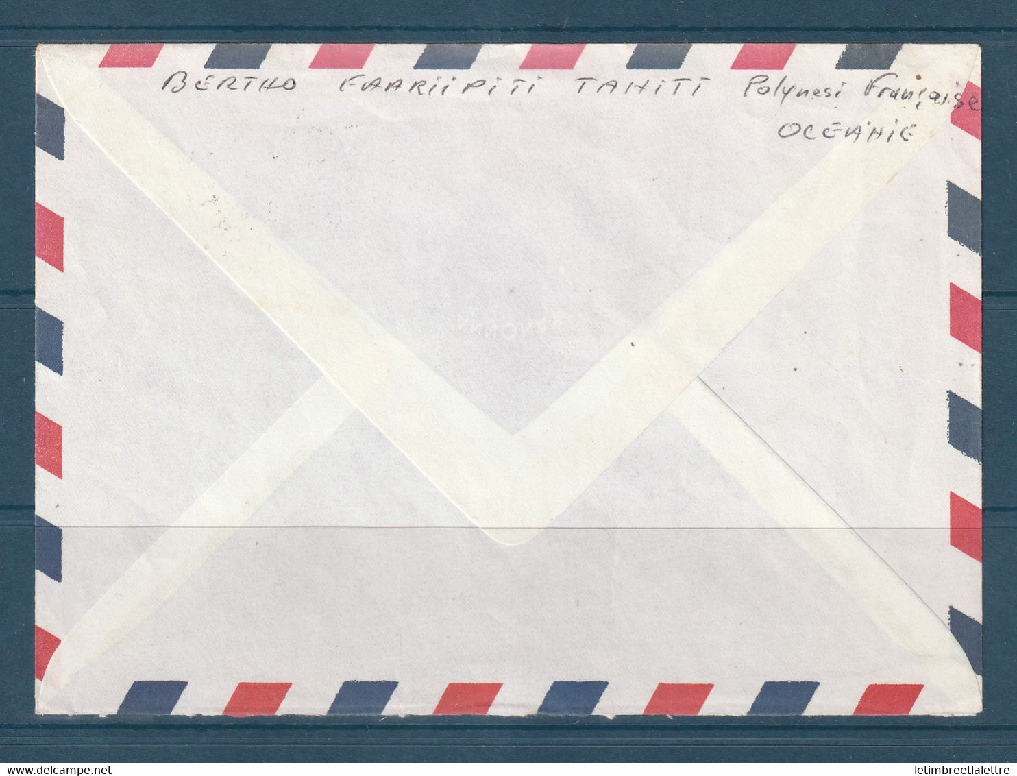 ⭐ Polynésie - Poste Aérienne - YT N° 157 - Enveloppe Décorée De Tahiti ( Pirae ) Pour La France - 1981 ⭐ - Covers & Documents