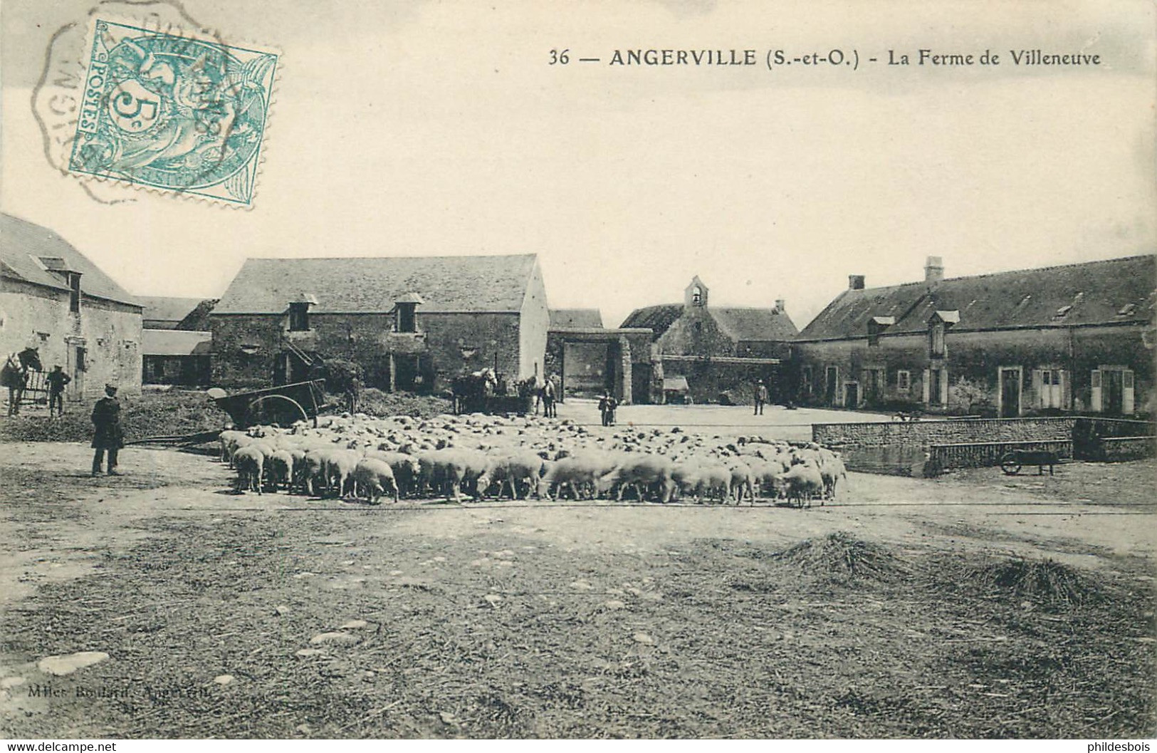 ESSONNE  ANGERVILLE  Ferme De Villeneuve - Angerville