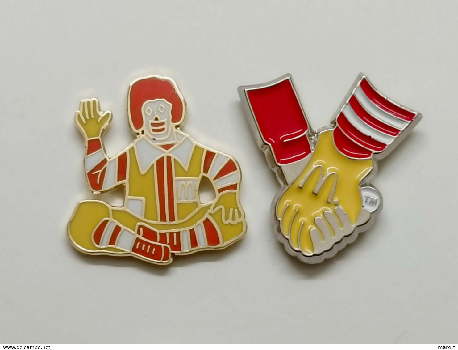 Pin's McDonald's - McDo RONALD MAC DONALDS - Lot De 2Pins MacDonald - Pin Badge Mac Donald's - McDonald's