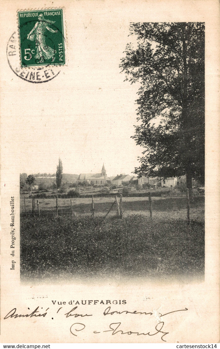 N°34315 Z -cpa Vue D'Auffargis - Auffargis