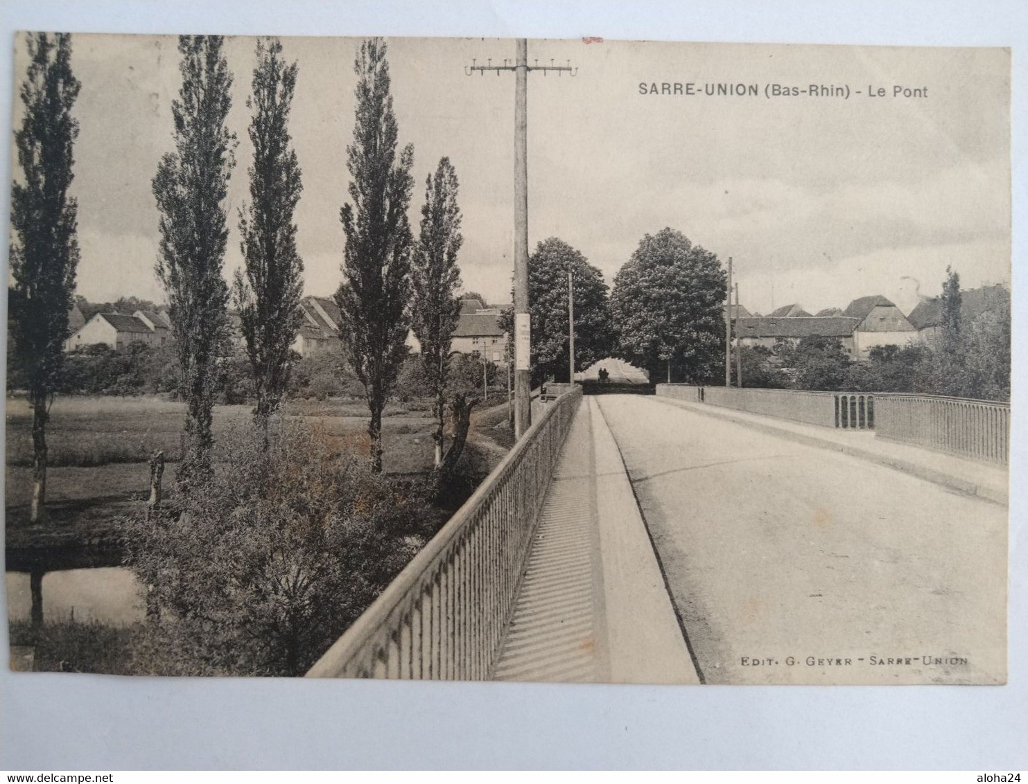 67 SARRE UNION LE PONT - 5085 - Sarre-Union