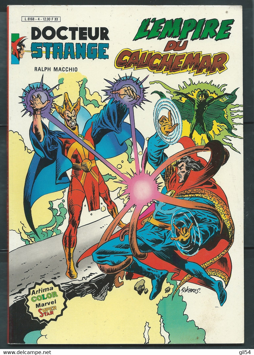 DOCTEUR STRANGE N° 4 / L'EMPIRE DU CAUCHEMAR 6/ 1982  Par Aredit -  Fau 12502 - Strange