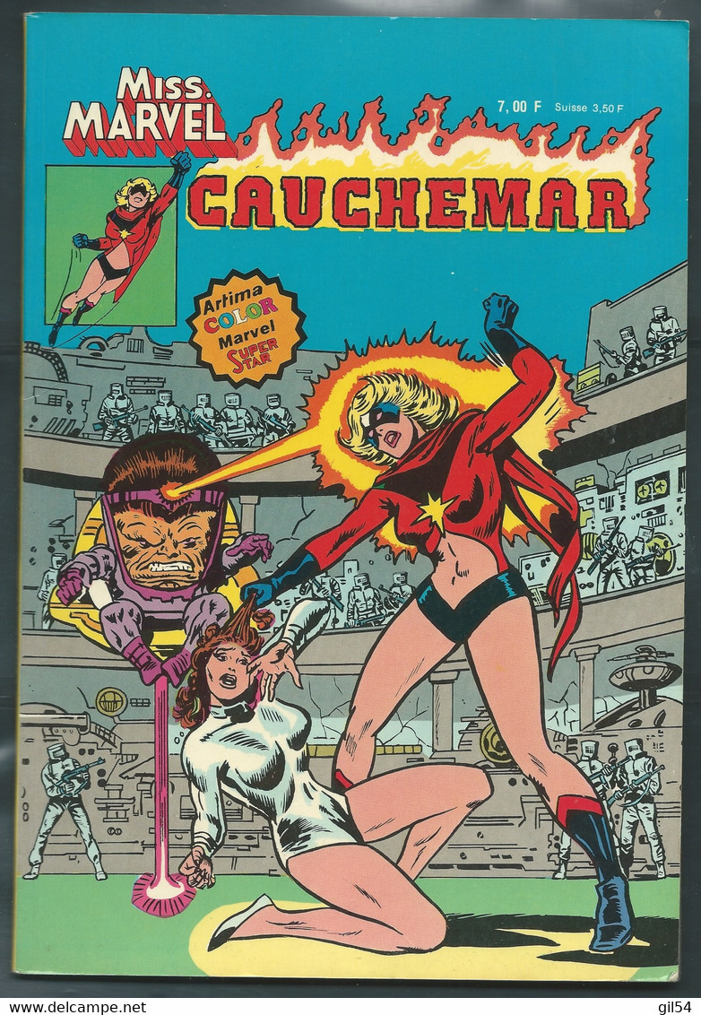 Album Miss Marvel N°3: Cauchemar Arédit, 1980 FAU 13004 - Marvel France
