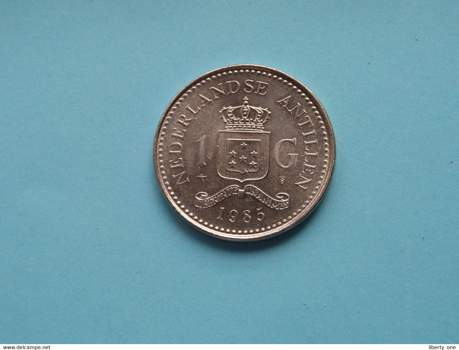 1985 - 1 Gulden ( For Grade, Please See Photo ) XXF ! - Antilles Néerlandaises