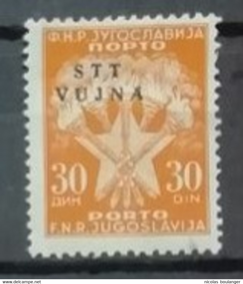 Trieste Zone B Yougoslave 1953 / Yvert TAXE N°16 / ** - Postage Due