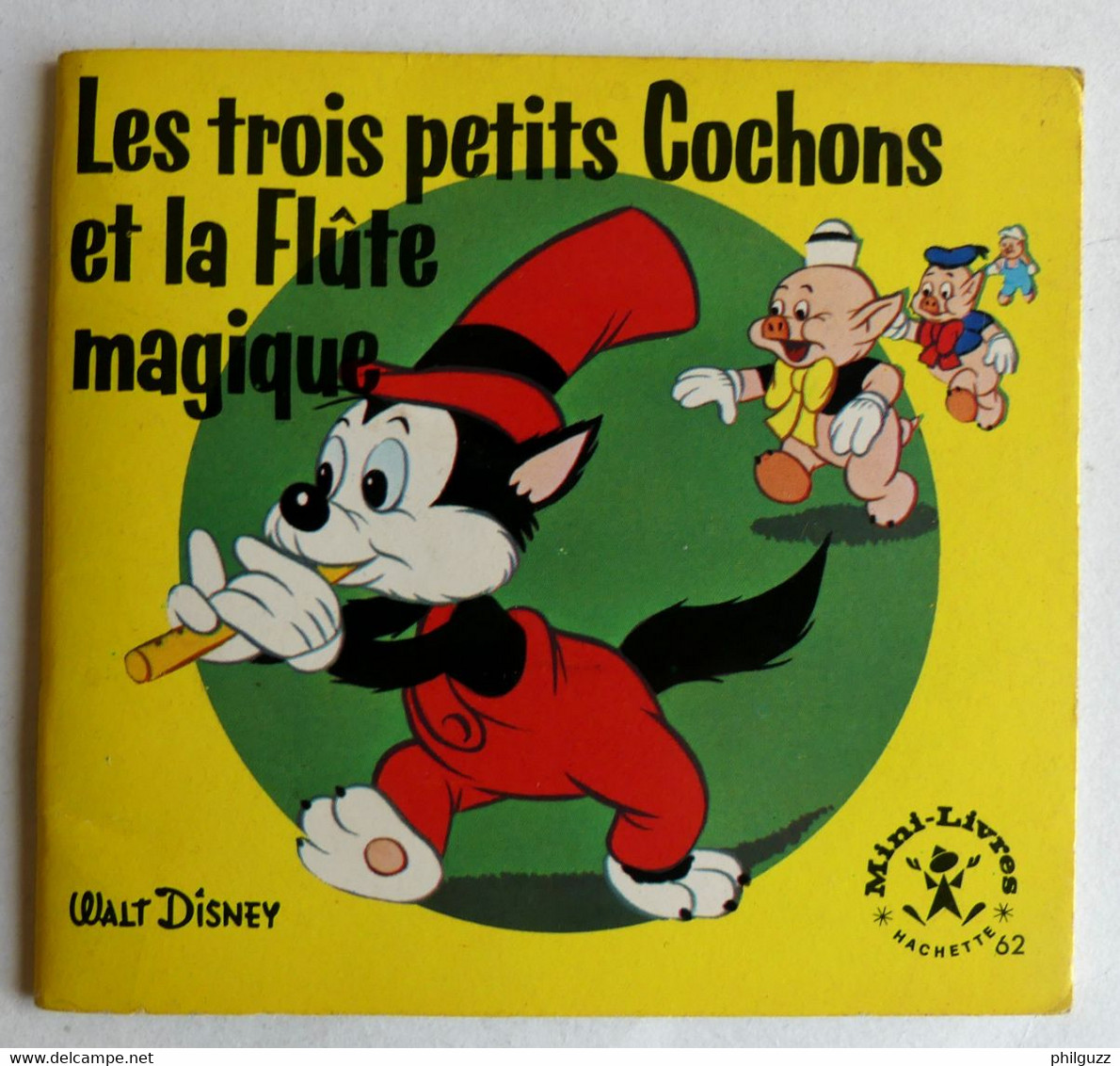 MINI LIVRE HACHETTE 58 1965 Disney Les Inventions De Géo Trouvetout - Hachette