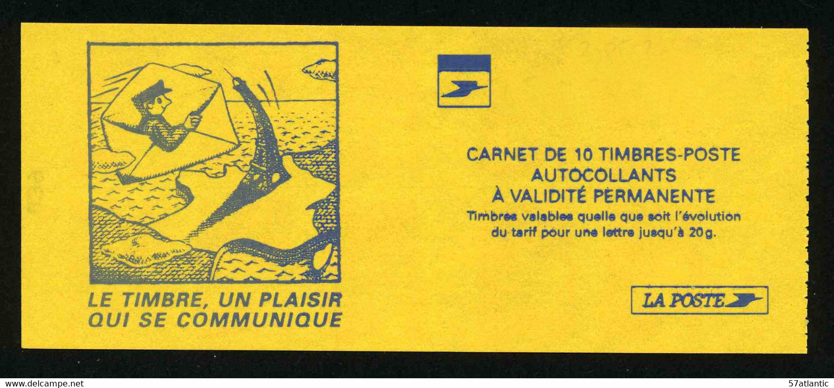 FRANCE - CARNET - YT 3085-C3 - VARIETE TACHE DE PHOSPHORE ENTRE 2 TIMBRES - CARNET NEUF NON PLIE ** - Cuadernillos