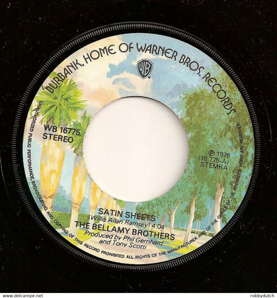 * 7" * BELLAMY BROTHERS - SATIN SHEETS (Holland 1976) - Country & Folk