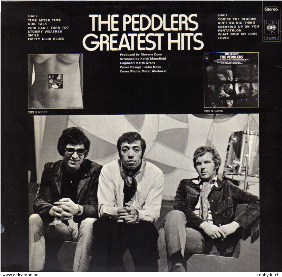 * LP *  THE PEDDLERS - GREATEST HITS (Holland 1972 EX-!!) - Soul - R&B