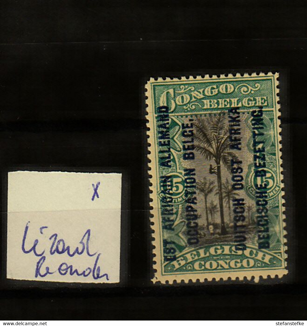 Ruanda - Urundi  Ocb Nr:  30B - V * MH  (zie Scan) Lézard Rechts Onder - Unused Stamps