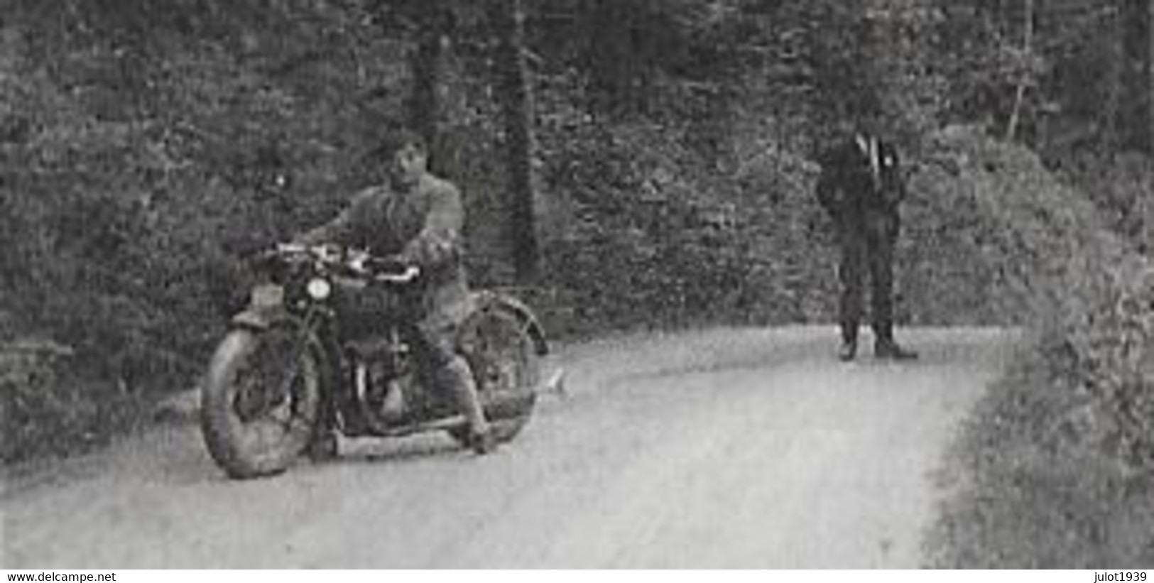 LAVACHERIE ----> LIEGE ( Mr Abbé Léon FROIDEMONT ) .1949 . MOTO . Ligne TRAM . OURTHE . - Sainte-Ode