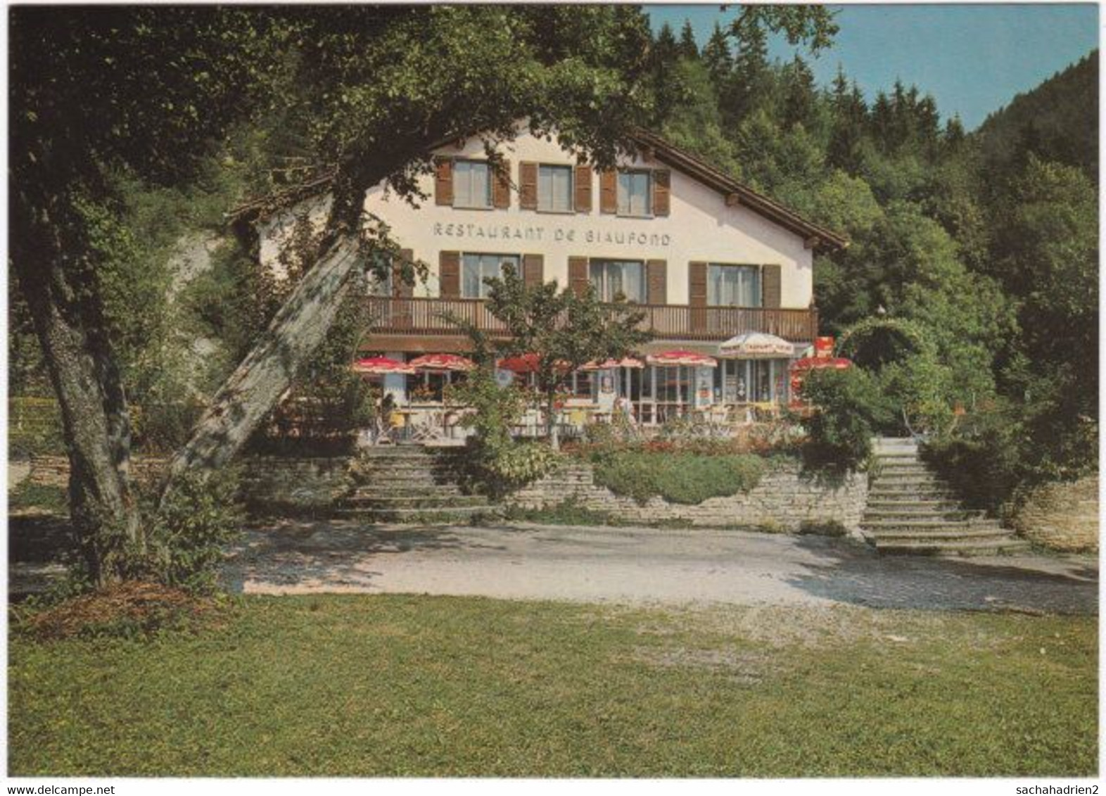 Gf. LES BOIS. Restaurant De Biaufond - Les Bois