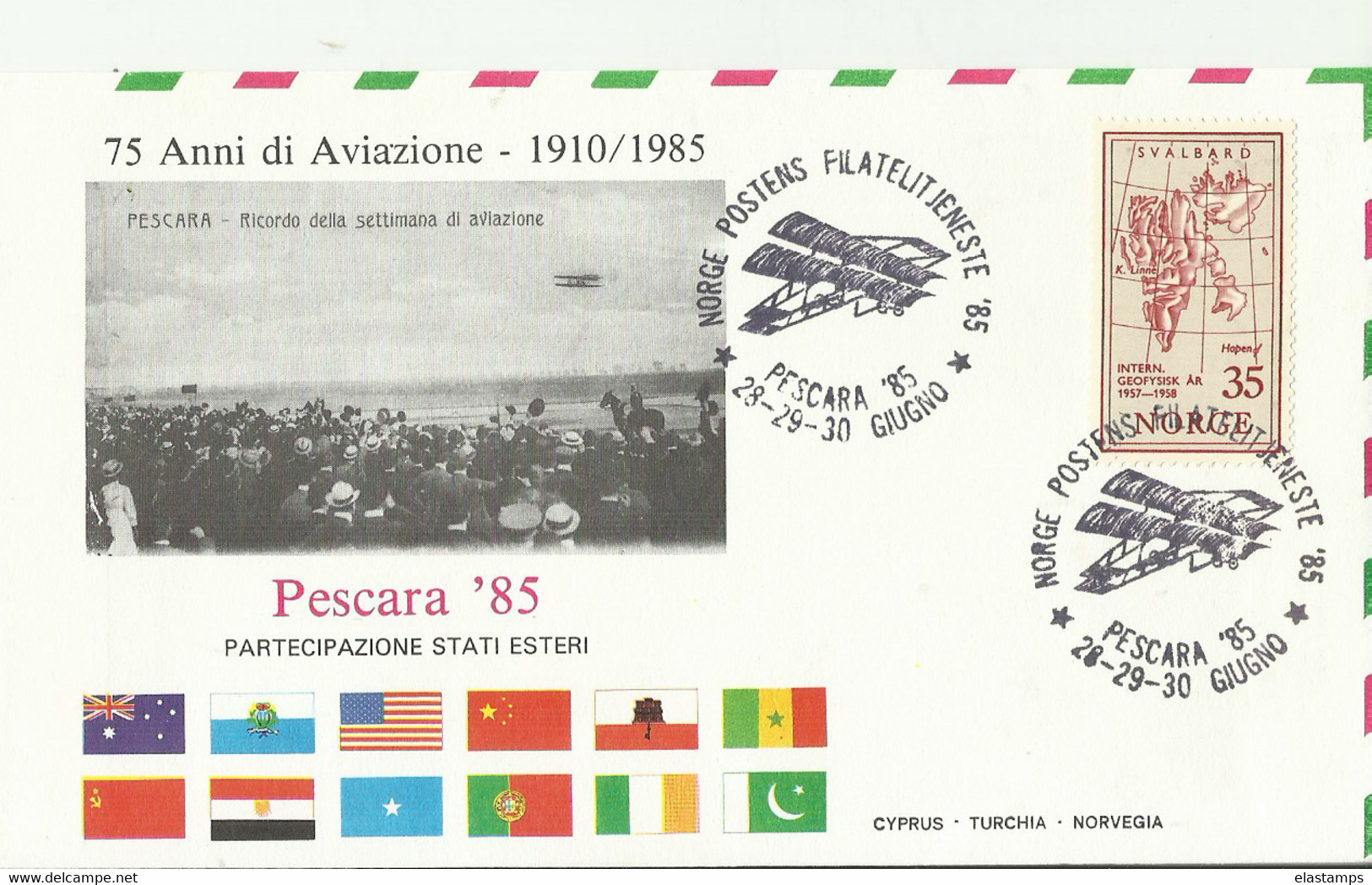 NO CV 1985 - Storia Postale