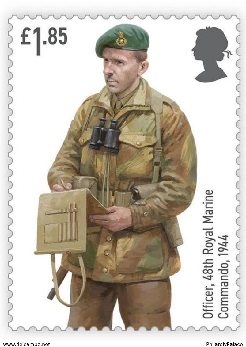 GB UK New 2022 Royal Marines , Presentation Pack MNH, Commando , Climate Operation , World War (**) Great Britain