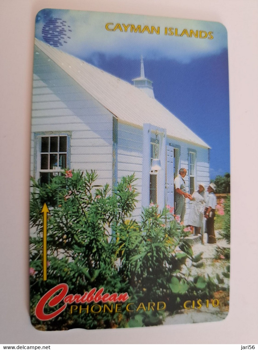 CAYMAN ISLANDS  CI $ 10,-  CAY-163B CONTROL NR 163CCIB  BAPTIST CHURCH     Fine Used Card  ** 11244** - Kaaimaneilanden