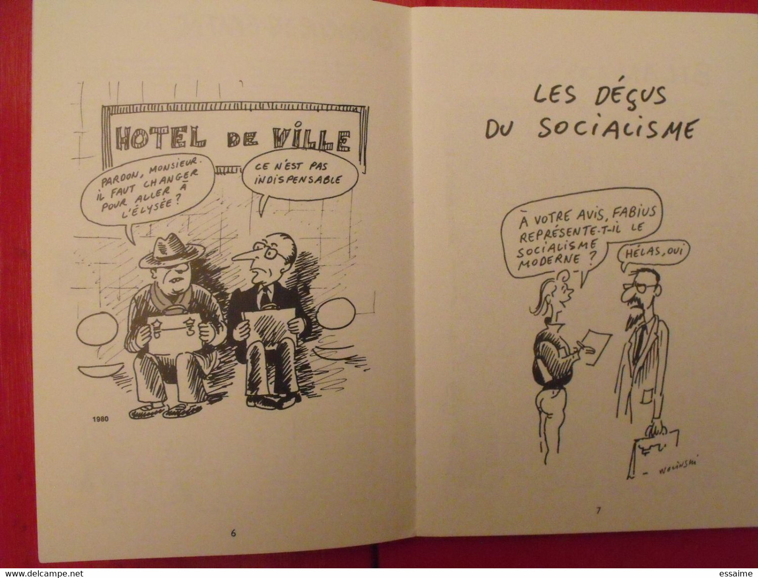 Je Cohabite. Wolinski. Denoël 1986 - Wolinski