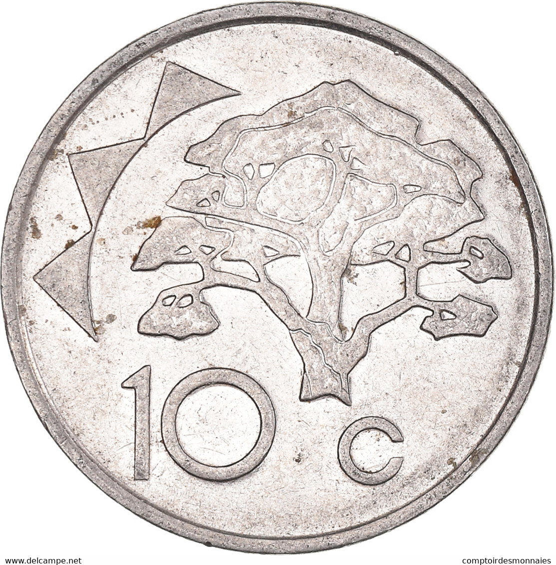 Monnaie, Namibie, 10 Cents, 2002 - Namibië