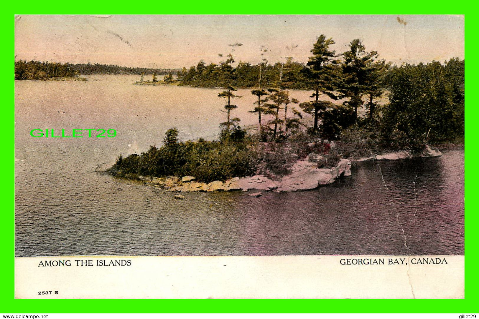 GEORGIAN BAY, ONTARIO - AMONG THE ISLANDS -  WARWICK BRO'S RUTTER LIMITED PUB - - Muskoka