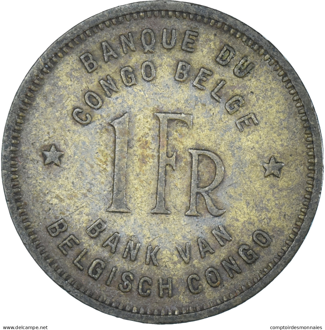 Monnaie, Congo Belge, Franc, 1946 - 1945-1951: Regencia