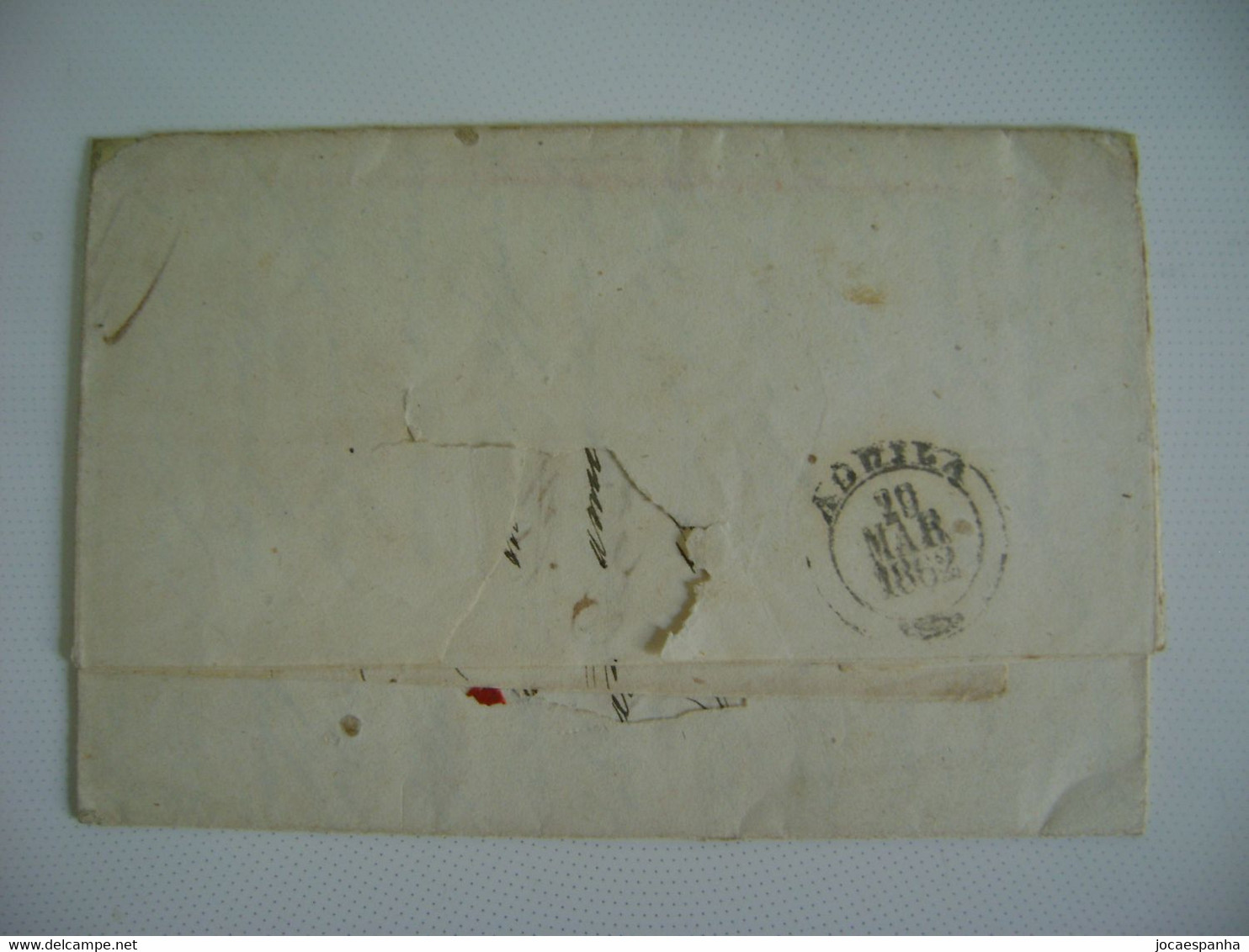 ITALY - COMPLETE LETTER SENT FROM CASERIA(?) TO AQUILA(?) IN 1862 IN THE STATE - Andere & Zonder Classificatie