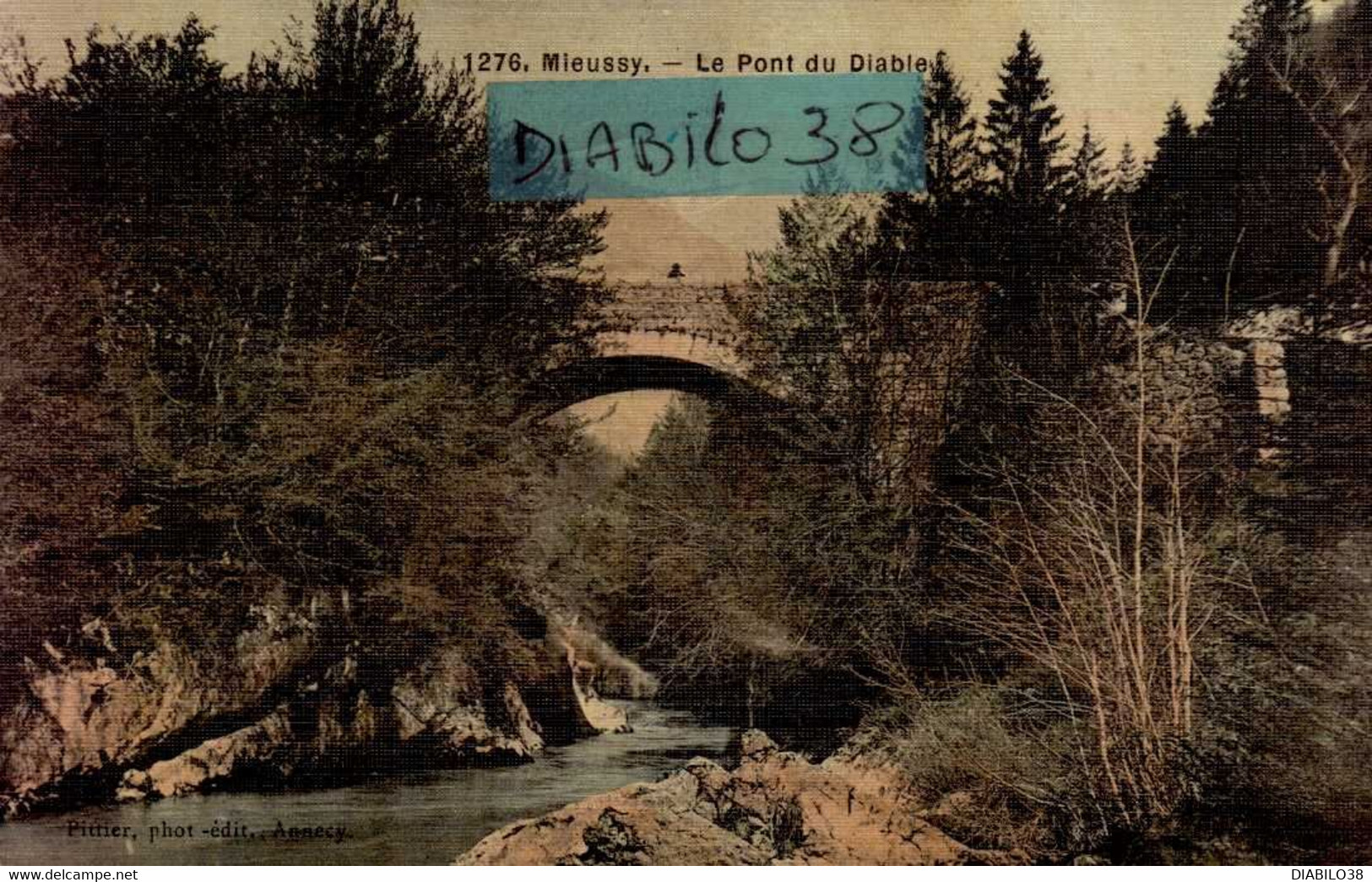 MIEUSSY   ( HAUTE SAVOIE )   LE PONT DU DIABLE - Mieussy