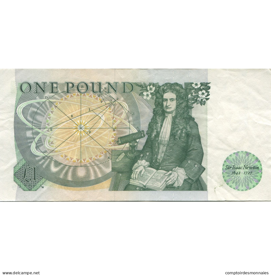 Billet, Grande-Bretagne, 1 Pound, Undated (1978-84), KM:377b, SUP - 1 Pond