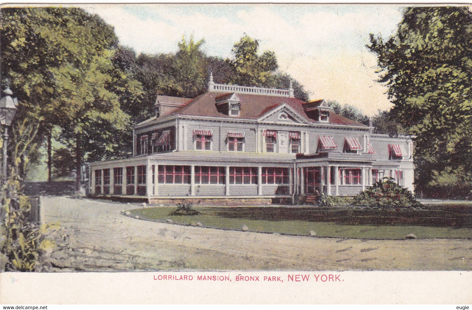 1529/ Lorrilard Mansion, Bronx Park, New York - Bronx