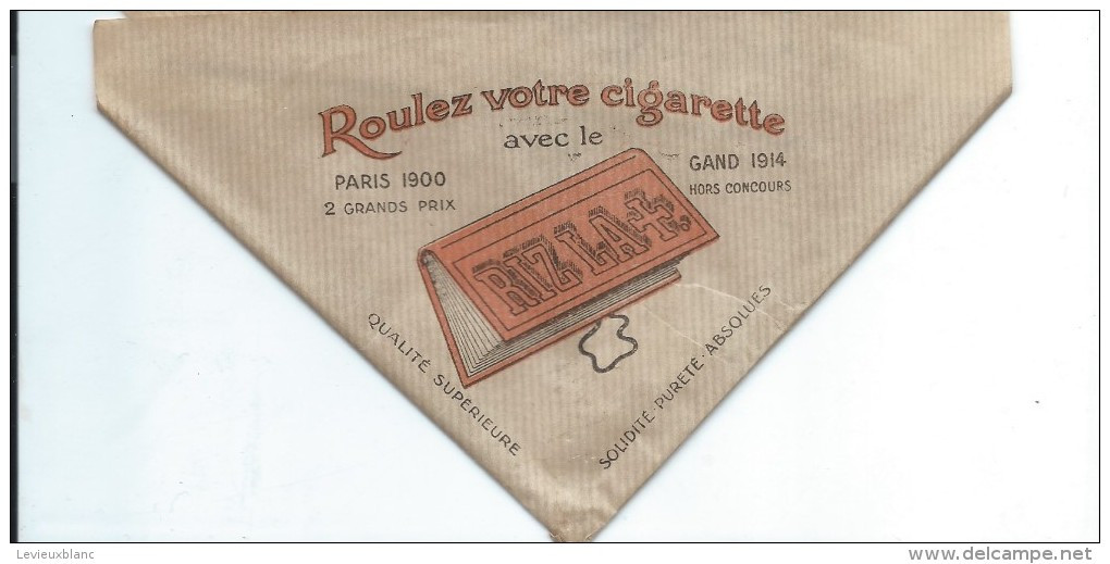 3 Petits Cornets De Papier/ Tabac En Vrac Pour Rouler Ses Cigarettes/Avec RIZ La +/Vers 1920- 1930  CIG26b - Other & Unclassified