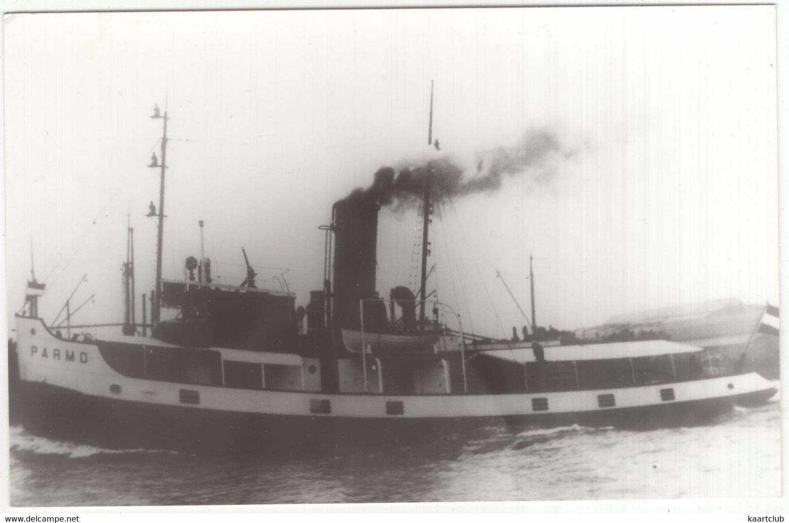 MS 'PARMO' - 1935 - Steamship - Zeesleepboot - Lekkerkerk - Barche