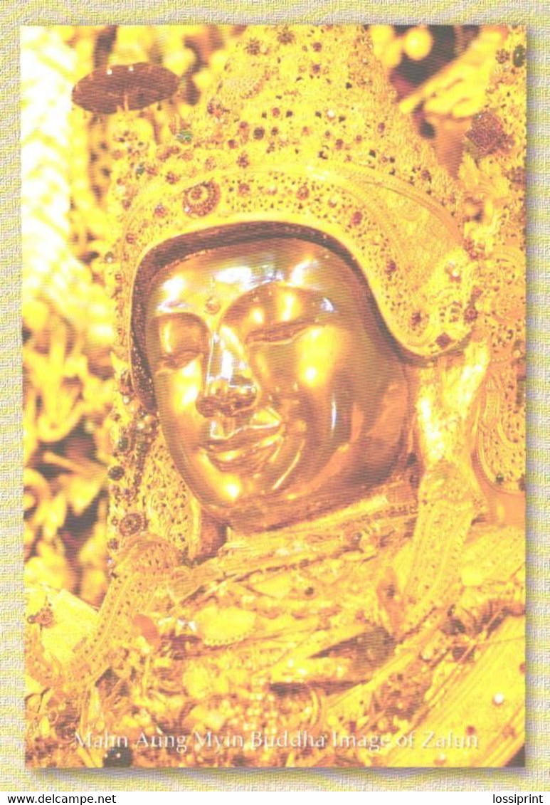 Myanmar:Mahn Aung Myin Buddha Image Of Zalun - Buddhismus