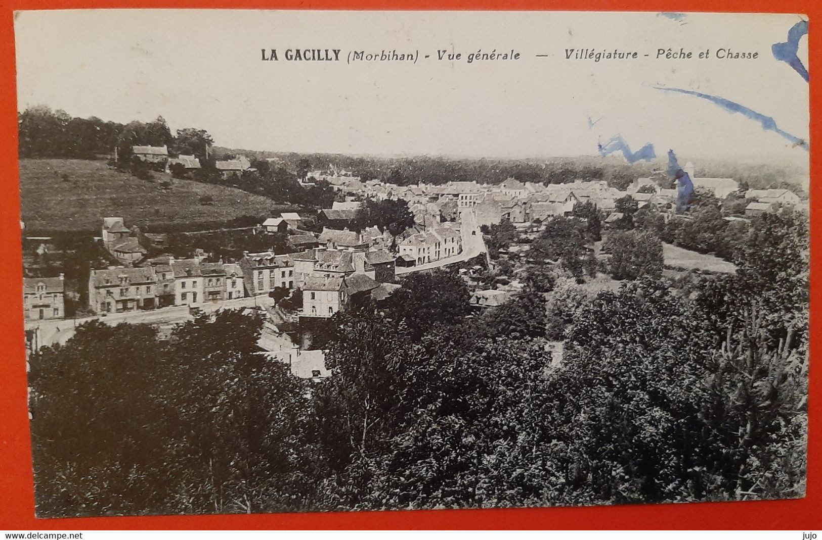 56 - LA  GACILLY (Morbihan)  - Vue Générale - VILLEGIATURE  - Peche Et Chasse - La Gacilly