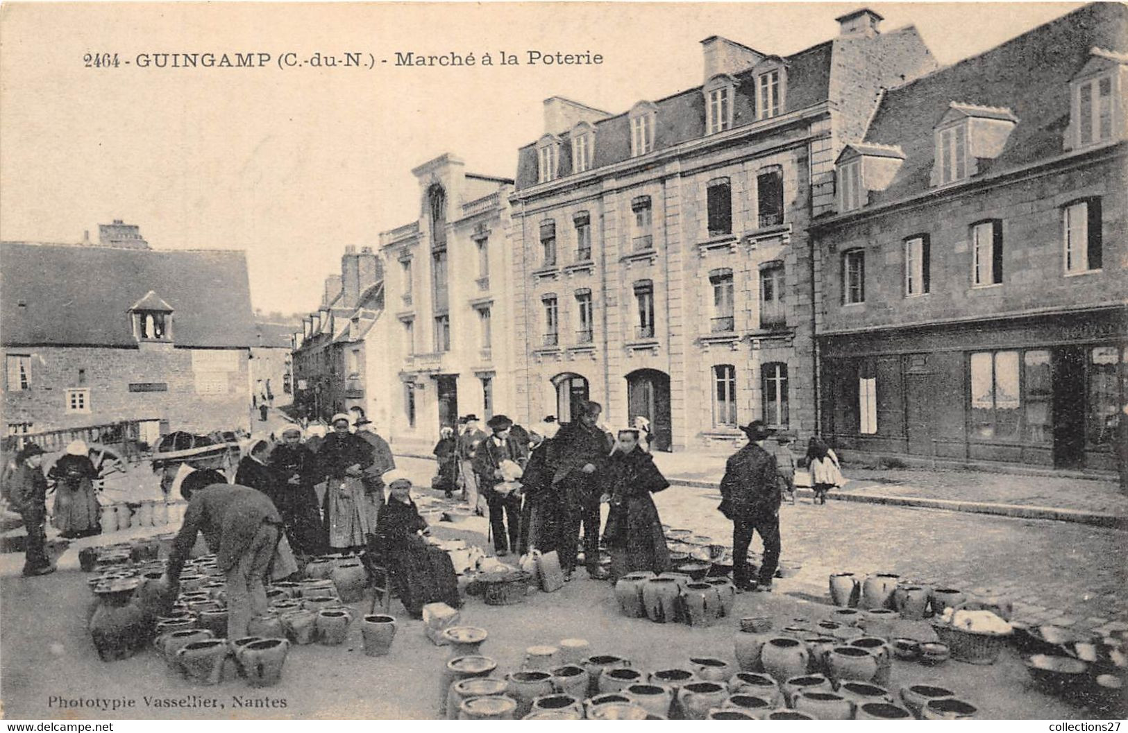 22-GUINGAMP- MARCHE A LA POTERIE - Guingamp