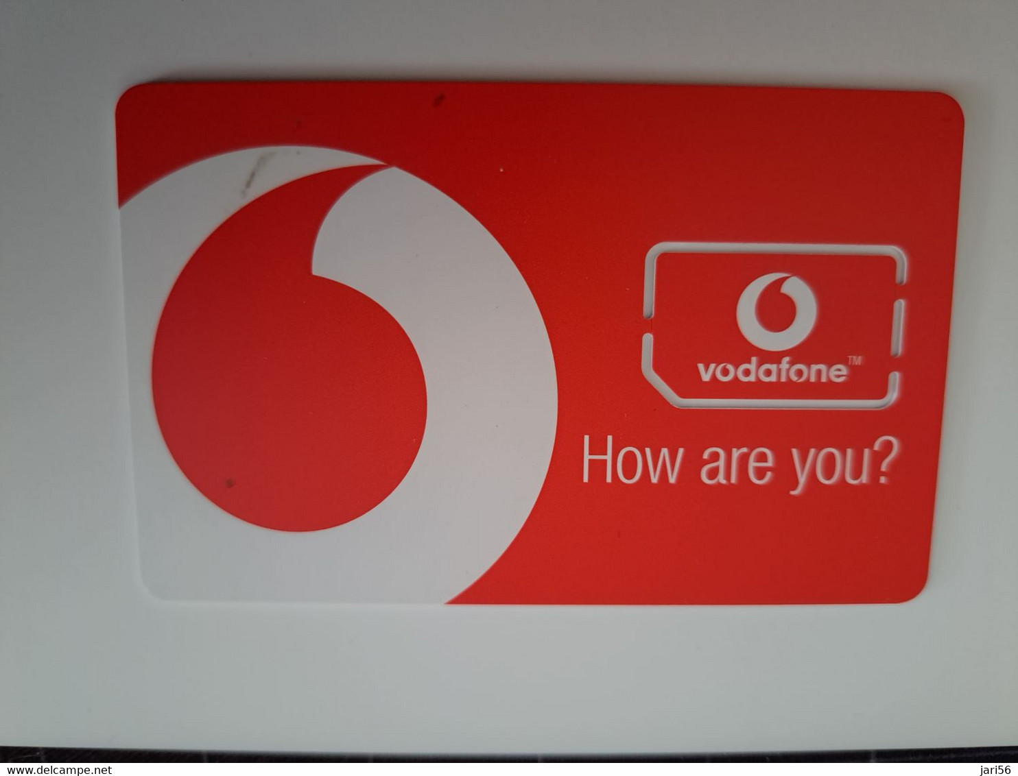 NETHERLANDS  GSM /  SIM CARD /  PROVIDER ; VODAFONE RED DIFF CHIP      /   MINT  CARD  ** 11418** - Públicas