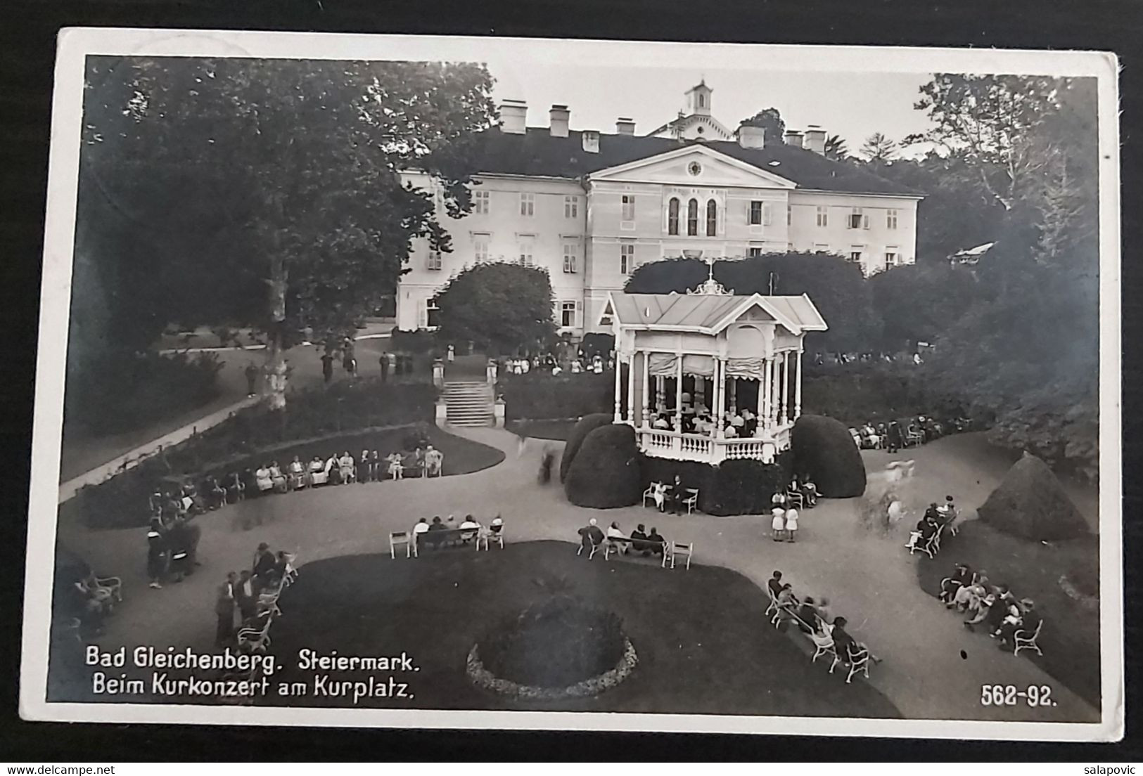Austria, Bad Gleichenberg Steiermark Beim Kurkonzert Am Kurplatz 1939 - Bad Gleichenberg