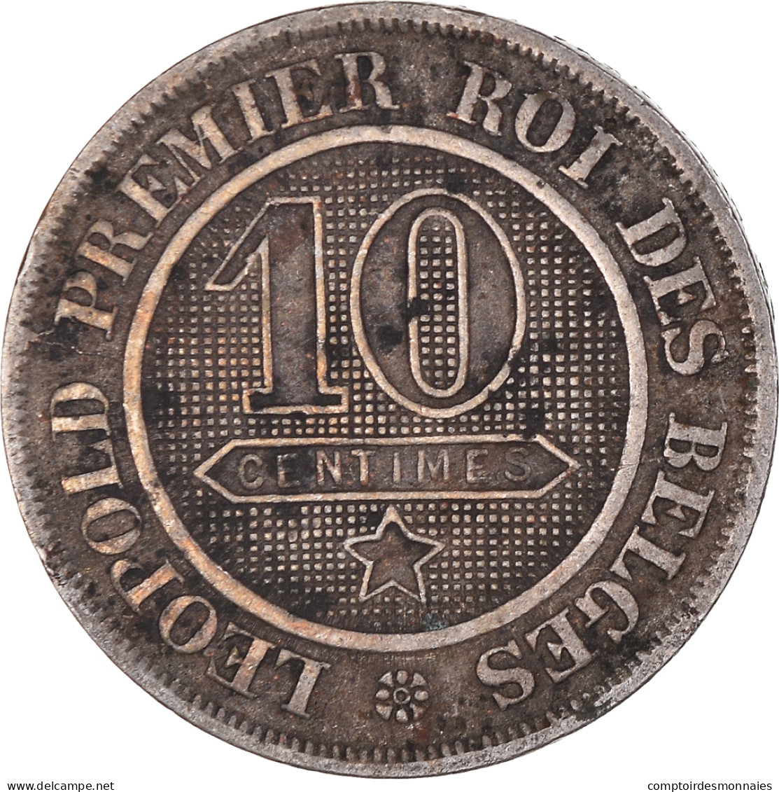 Monnaie, Belgique, Leopold I, 10 Centimes, 1862, TB, Cupro-nickel, KM:22 - 10 Cent