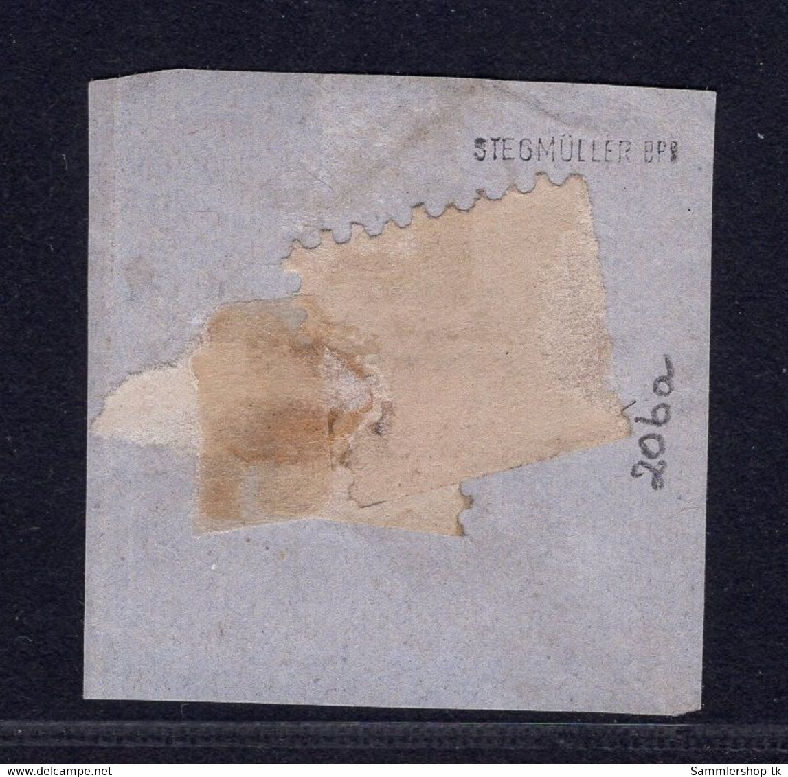 Baden Michel Nr. 20ba Gestempelt + Geprüft Marke Auf Briefstück - Other & Unclassified