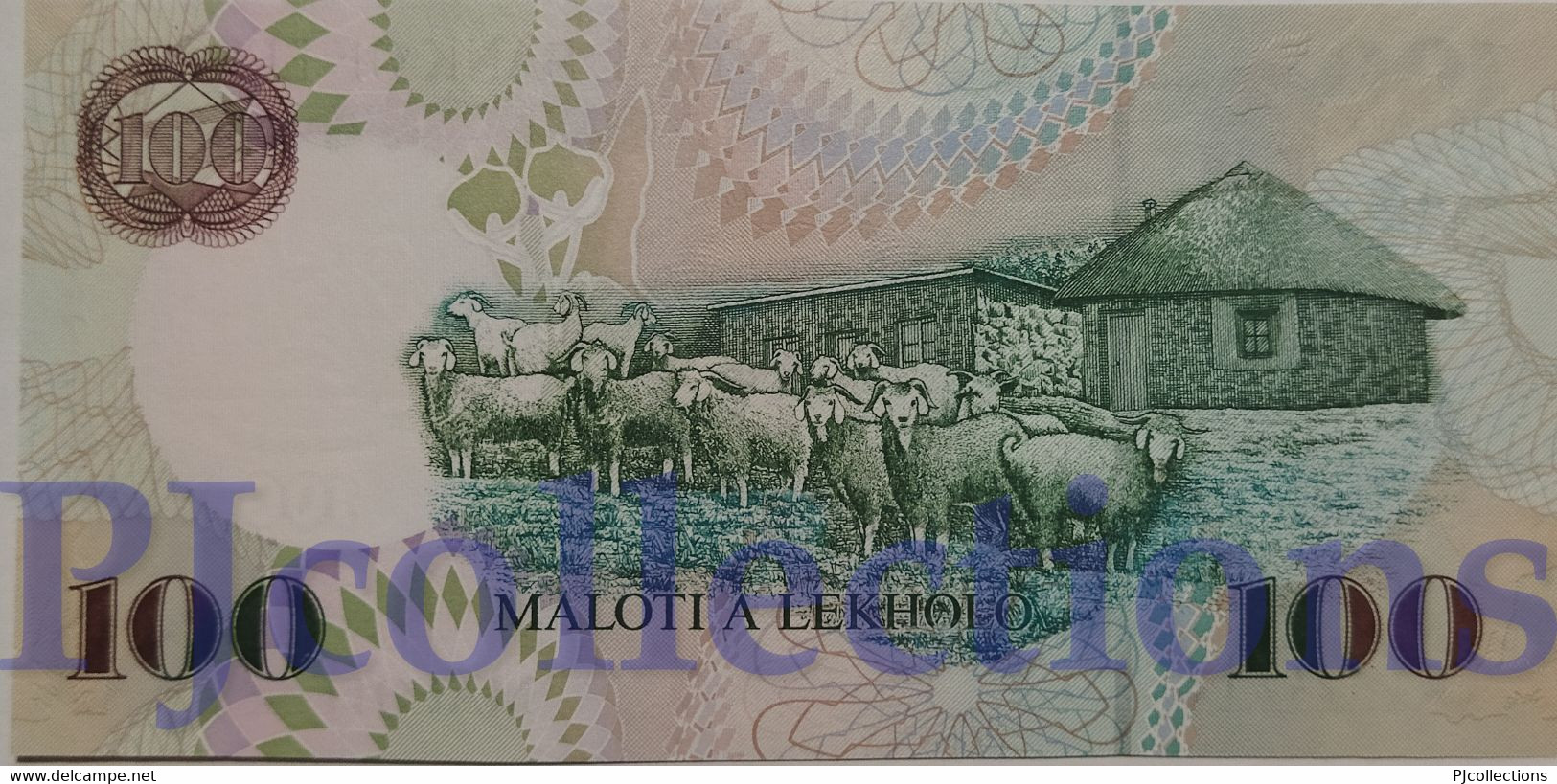 LESOTHO 100 MALOTI 2007 PICK 19d UNC - Lesotho