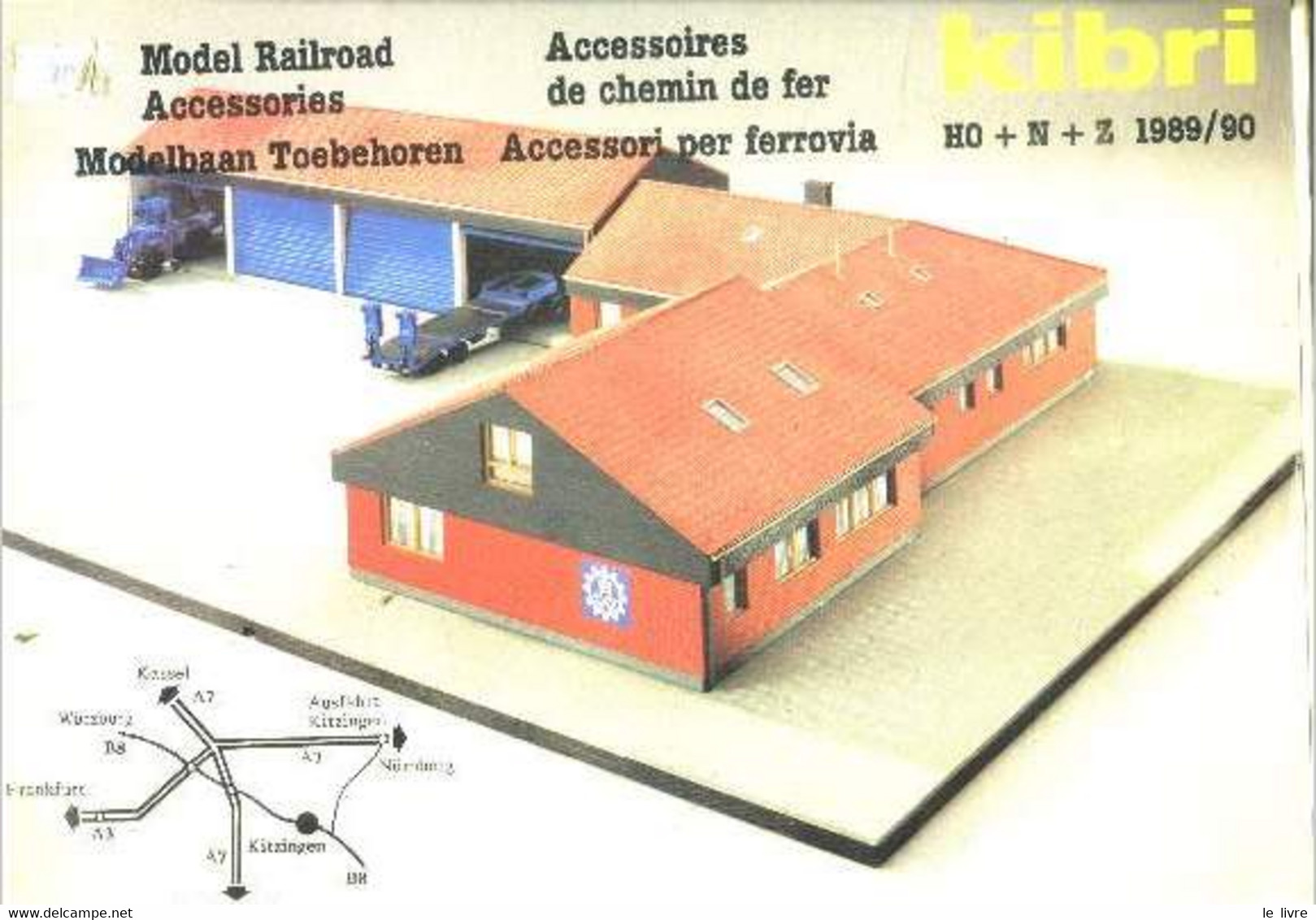 Kibri Catalogue - Model Railroad - Accessoires De Chemin De Fer- Accessori Per Ferrovia - Accessories, Modelbaan, - COLL - Modélisme