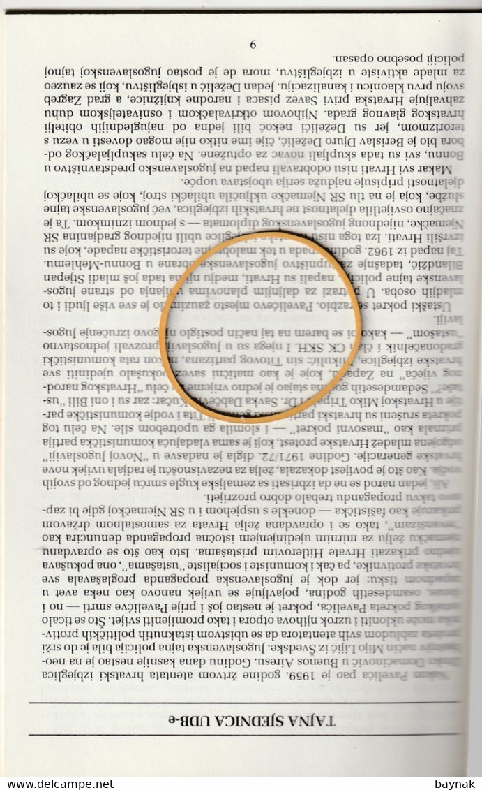 CROATIA  --  NDH, NEZAVISNA DRZ. HRV. - BOOK:  H. P. RULLMANN  ,, UBISTVA NAREDENA IZ BEOGRADA  -  USTASHA  EMIGRATION - Sonstige & Ohne Zuordnung