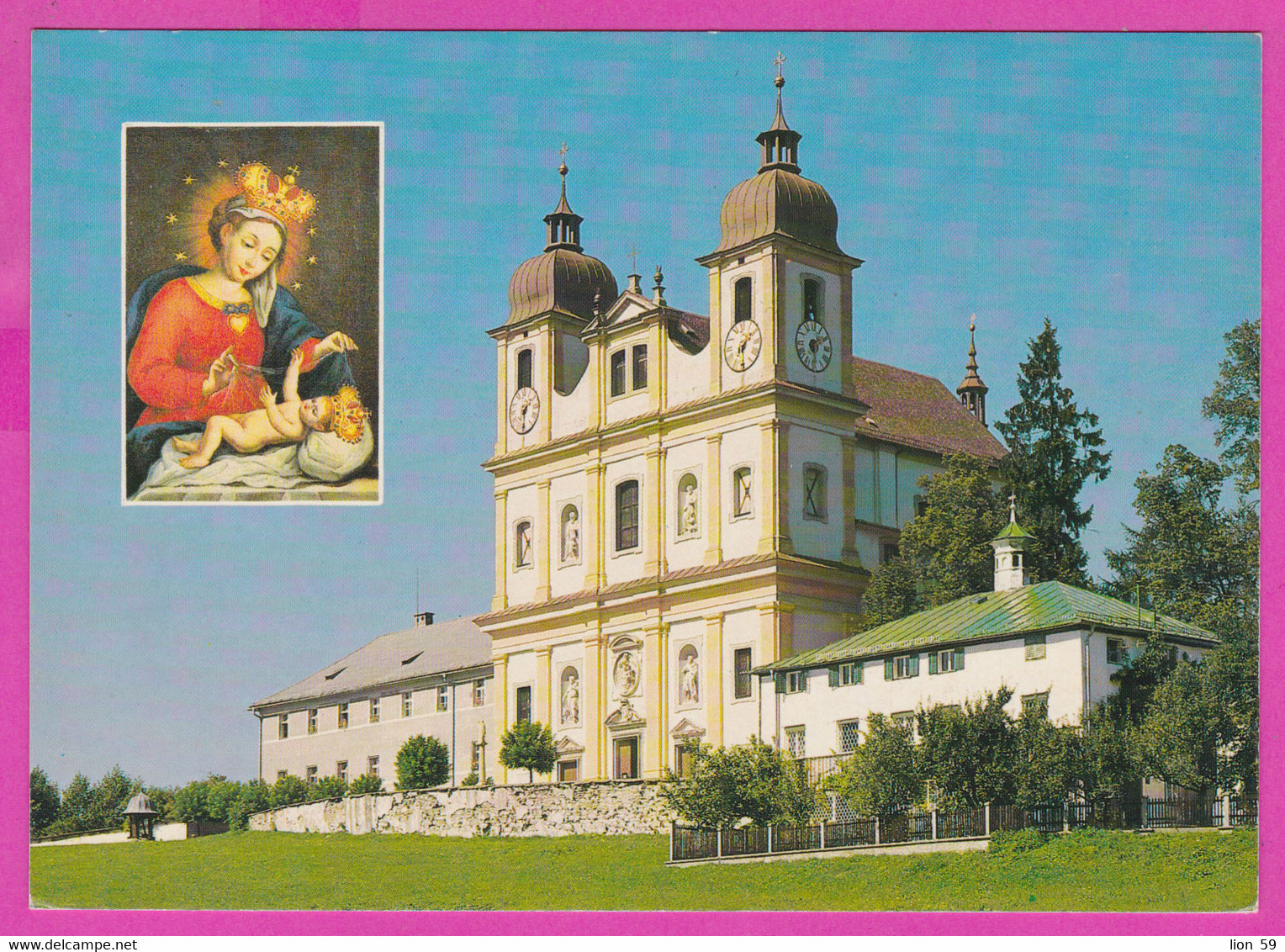 281187 / Austria Wallfahrtsbasilika Maria Plain Bei Salzburg Erbaut 1671-1674 Gnadenbild 17 Jh. PC Österreich Autriche - Bergheim