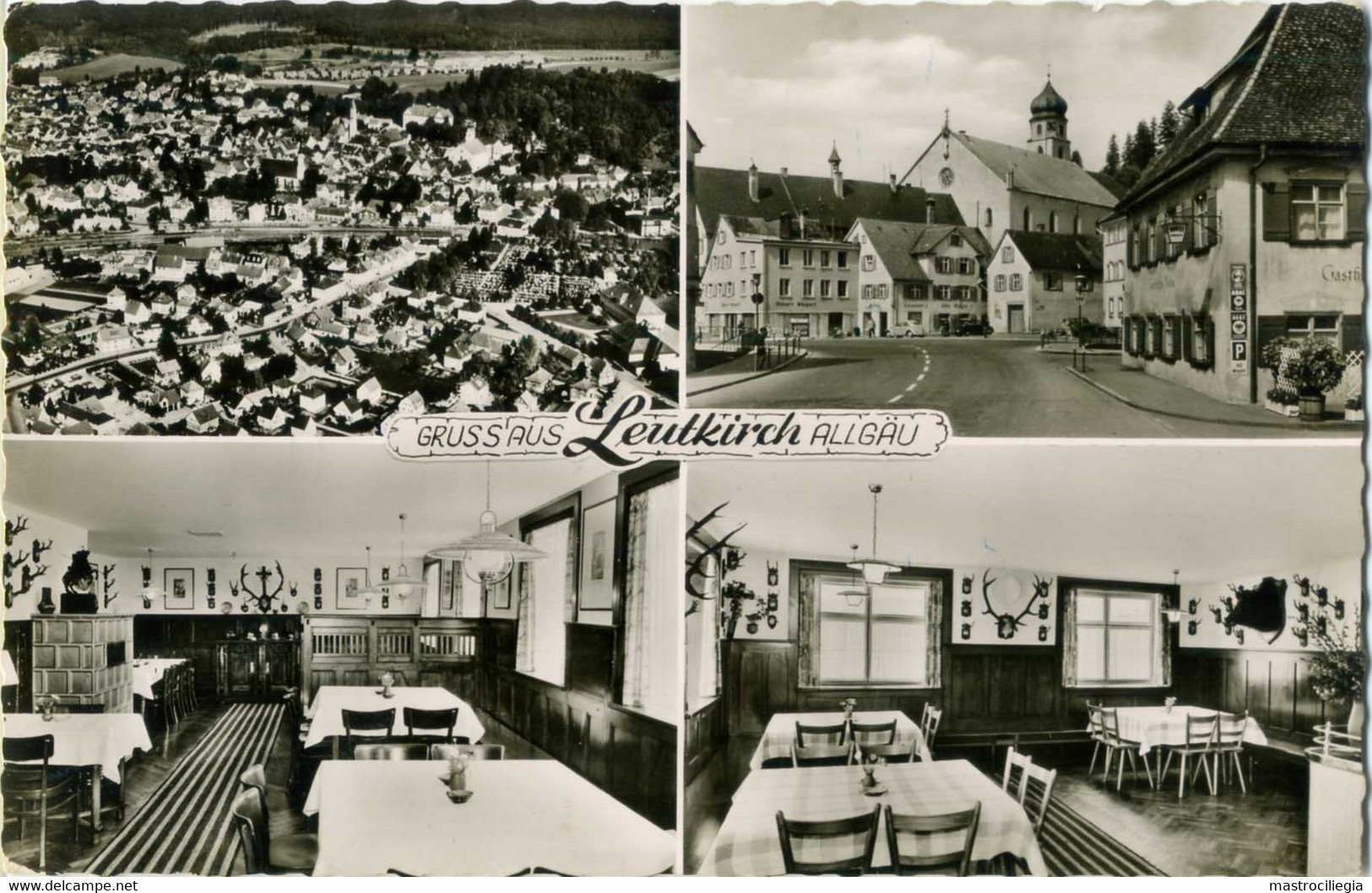 LEUTKIRCH Im ALLGAÜ  BADEN-WUERTTEMBERG  Grugg Aus..  Gasthof Zum Mohren Multiview - Leutkirch I. Allg.