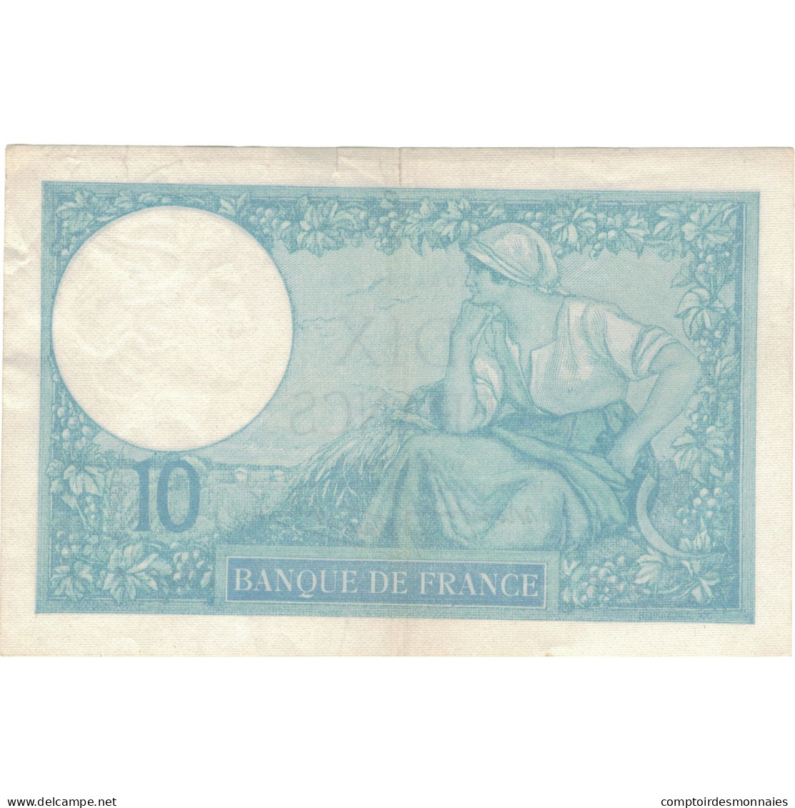 France, 10 Francs, Minerve, 1940, 706 P.82574, TTB+, Fayette:7.25, KM:84 - 10 F 1916-1942 ''Minerve''