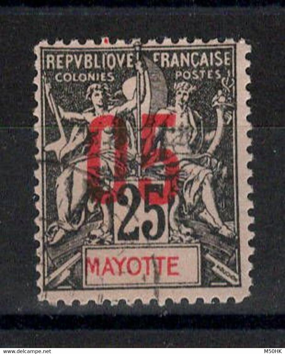 Mayotte - Réplique De Fournier - YV 25 Oblitéré , Pas Courant - Ungebraucht