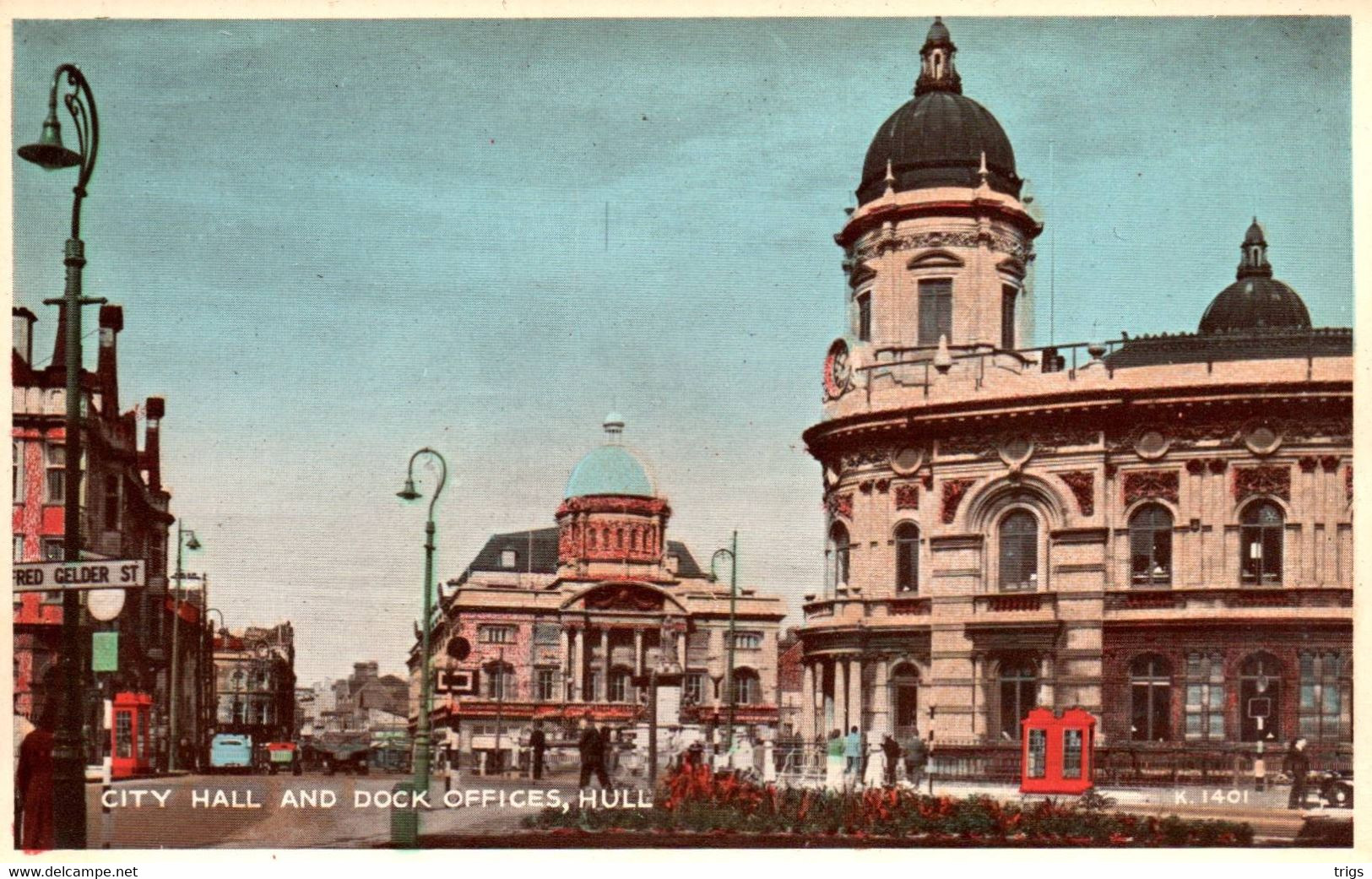 Hull - City Hall And Dock Offices - Hull