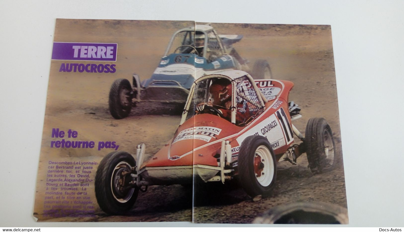 Coupure De Presse De 1982 Course Autocross - Autres & Non Classés